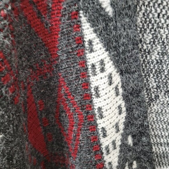 Rebecca Elliot Women's Sz S/M Open Front Sleeveless Long Fringe Duster Cardigan - Picture 4 of 8